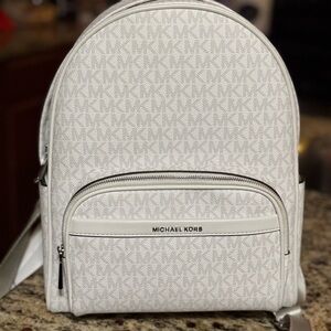 MICHAEL Michael Kors White Backpack